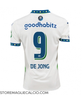 PSV Eindhoven Luuk de Jong #9 Maglia Gara Terza Repliche 2024-25
